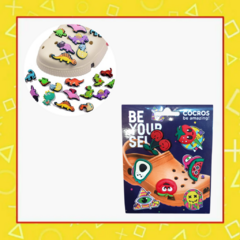 Pins x5 para crocs frutas