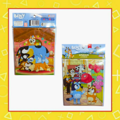 Rompecabezas de Bluey x2 9 y 6 piezas