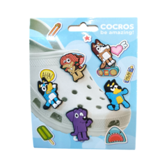 Pins x5 para crocs Bluey 2 - comprar online