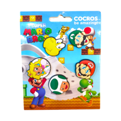 Pins x5 para crocs Mario Bros - comprar online