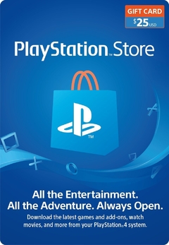 25 USD Playstation Store Gift Card USA