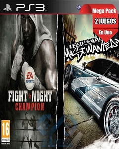 Combo Fight Night Champion + Need for Speed Most Wanted PS3 Digital