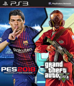 Combo PES 2018 + GTA V PS3 Digital