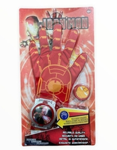 Guante Lanza Tazos - iron man - comprar online