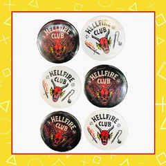 Pins de Stranger Things Hellfire club