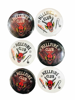 Pins de Stranger Things Hellfire club - comprar online