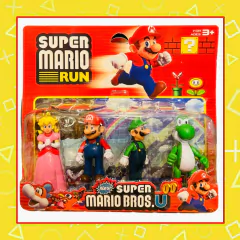 Set de Super Mario Bros x4