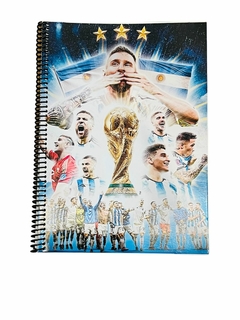 cuaderno de messi - comprar online