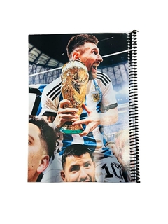 cuaderno de messi - Pata´s