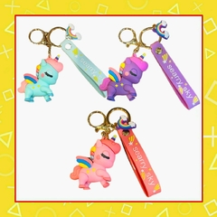 llavero de unicornios