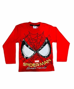 Remera Manga larga spider man cara - comprar online