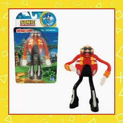 muñeco bend ems sonic-dr eggman