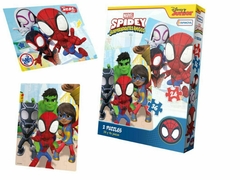 Puzzle 24 y 36 piezas- Spidey en internet