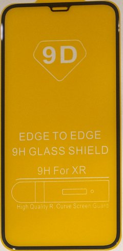 iPhone Xr Glass 5d, Vidrio Templado 5d Negro