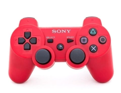 Joystick PS3 - Rojo - comprar online