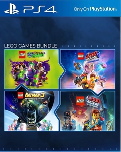 Lego Pack! ( DC Villains + Batman 3 + Movie + Movie 2) PS4 Digital