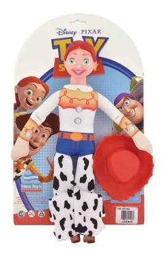 Peluche con cabeza de goma de toy story - Jessie - comprar online