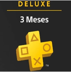 Playstation plus deluxe 3 meses