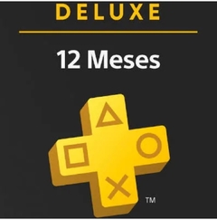 Playstation plus deluxe 12 meses