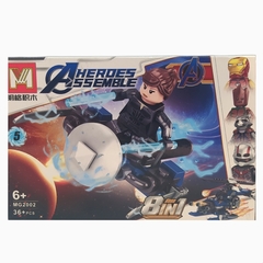 heroes assemble para armar modelo mg2002-5- Black Widow - comprar online