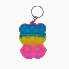 Llaveros de Pop it Importado Azul/Rosa/Amarillo - tienda online