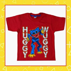Remera Huggy wuggy Roja