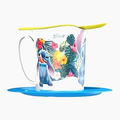 Set de bowl taza grande y cuchara - Stich - comprar online