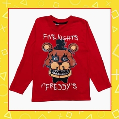 Remera Manga larga de Five Nights at Freddy's