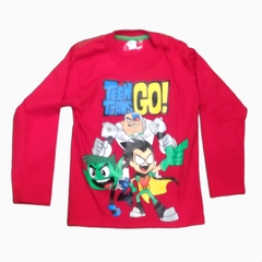 Remera Manga larga Teen titans - comprar online