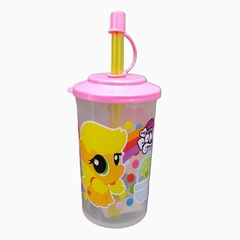 Vaso con tapa y sorbete My Little Pony en internet