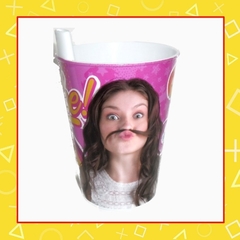 Vaso De Plastico Con Bombilla De Soy Luna