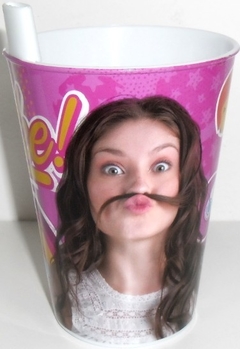 Vaso De Plastico Con Bombilla De Soy Luna - comprar online