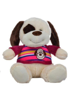 Peluche perro con remera - comprar online