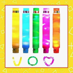 Pop tube mediano con luz