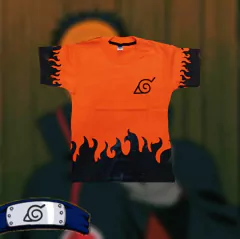Remera Naruto llamas en internet
