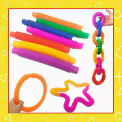 Pop tube fidget toys chicos