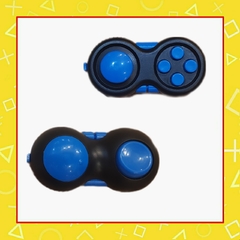 Fidget Pad Joystick Negro con azul