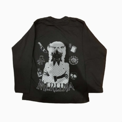 Remera de merlina Manga Larga - comprar online