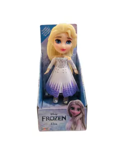Muñeca de coleccion disney- elsa blanco - comprar online