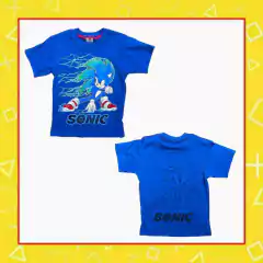 Remera Sonic Manga Corta