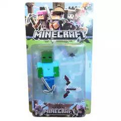 Muñeco Steve Zombie Minecraft - comprar online