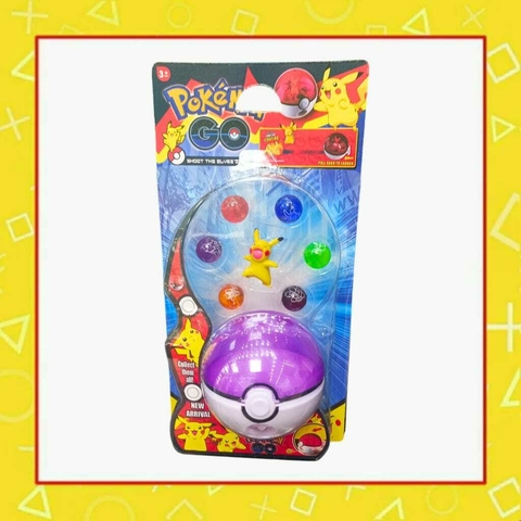 Set De Pikachu Pokémon Go Pokebola Violeta - comprar online