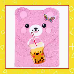 Cuaderno de Peluche con Forma de Osito