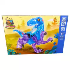Dinosaurios Para Armar Azul y Voleta - comprar online