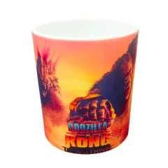 Taza Melamina Godzilla vs Kong Amarilla - Pata´s Games and Toys