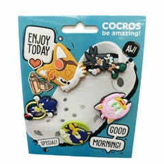 Pins x5 para Crocs Sonic en internet