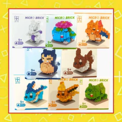 Set de Mini Bloques para armar de Pokemon 2 - comprar online
