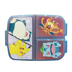 Tupper Hermético con Divisiones - Pokemon en internet