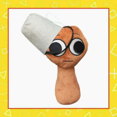 Peluche de Sprunki Marron Bordado - comprar online