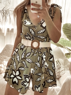 Mono de lino corto - Oliwa Clothes